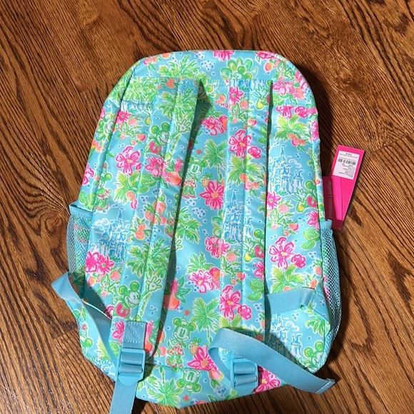 Lilly Pulitzer Disney Mickey and Minnie Mouse Backpack NWT - Picture 10 of 10